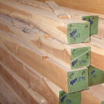 Teak blocked timber
